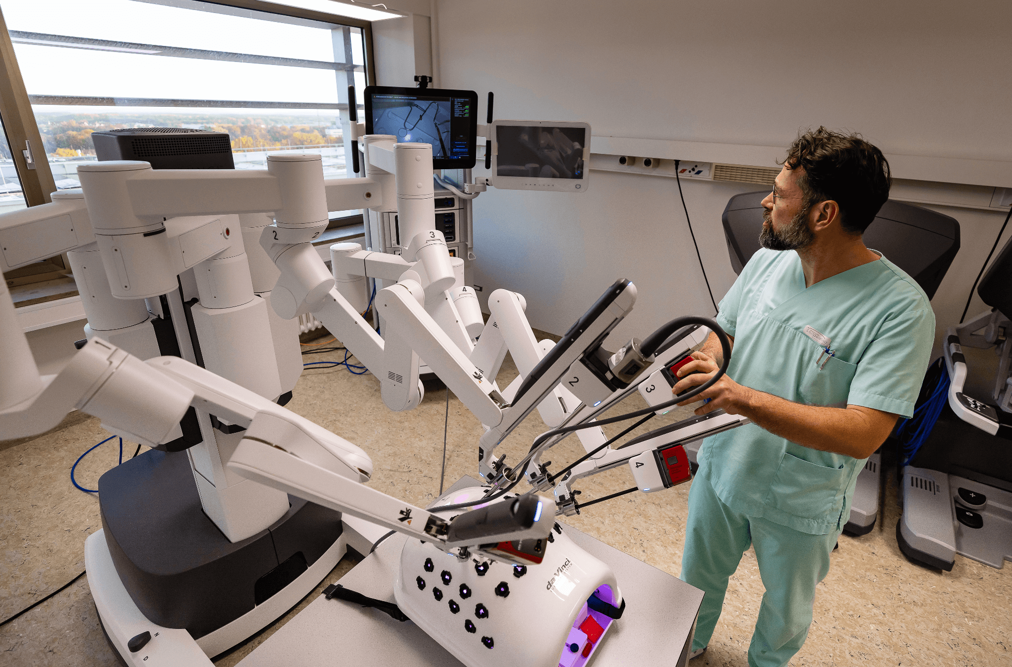 Schweinfurt Leopoldina Krankenhaus Klinischer Start Des Da Vinci